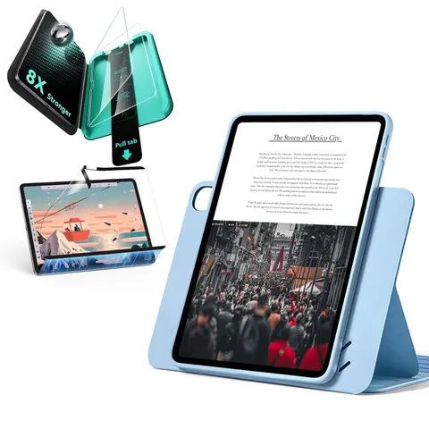 iPad Air 13ʺ (2024) Shift Magnetic Case - Blue - Blue – Bild 3