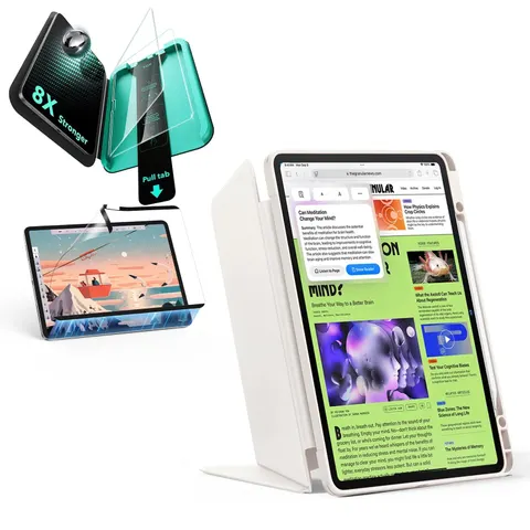 iPad Air 13" (2025) Flip Transformation Bundle - Starlight - Starlight – Bild 3