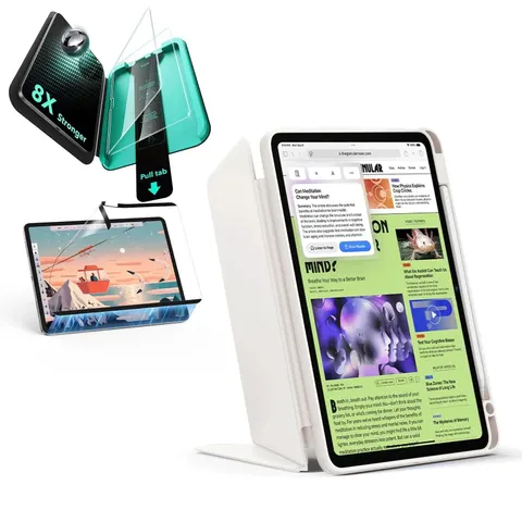 iPad Air 11" (2025) Flip Transformation Bundle - Starlight - Starlight – Bild 3