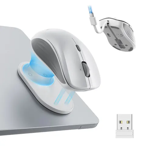 ESR MagMouse™ Wireless Mouse - White - White – Bild 2