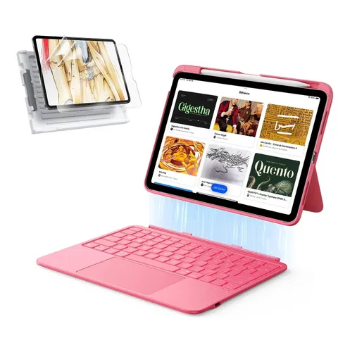 iPad 10th Gen Flex Keyboard Case (Detachable) - US Layout-Blue - US Layout-Blue – Bild 5