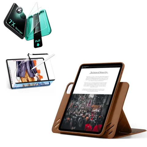 iPad Pro 13ʺ (2024) Shift Magnetic Case - Brown - Brown – Bild 3