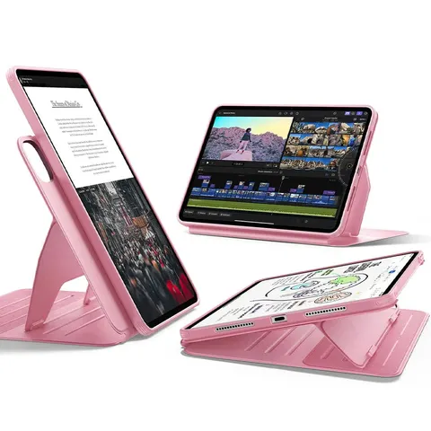 iPad Pro 11ʺ (2025) Shift Magnetic Case - Pink - Pink – Bild 2