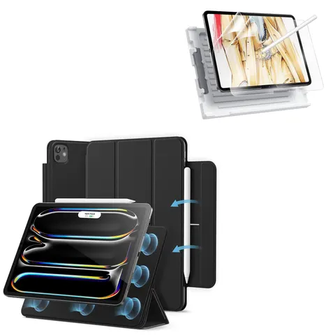 iPad Pro 13ʺ (2024) Rebound Art Bundle - Black - Black – Bild 5