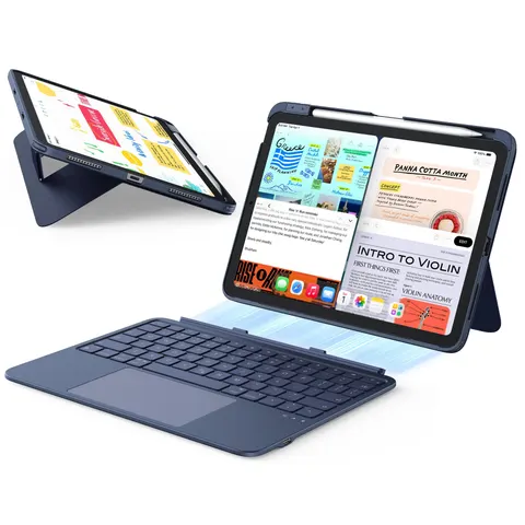 iPad 10th Gen Flex Keyboard Case (Detachable) - US Layout-Blue - US Layout-Blue – Bild 3