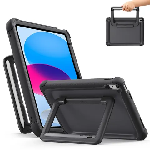 iPad 10th Gen Bounce Case for Kids - Gray - Gray – Bild 4