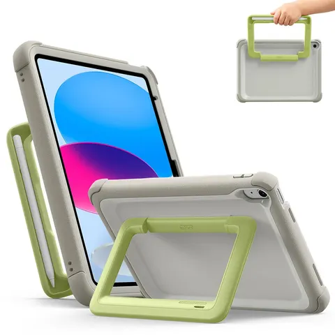 iPad 10th Gen Bounce Case for Kids - Gray - Gray – Bild 3