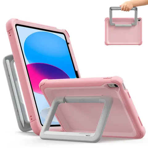 iPad 10th Gen Bounce Case for Kids - Gray - Gray – Bild 2