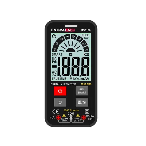 SMART TrueRMS Digital-Multimeter, Slim Design, 2.000 Counts – Bild 2