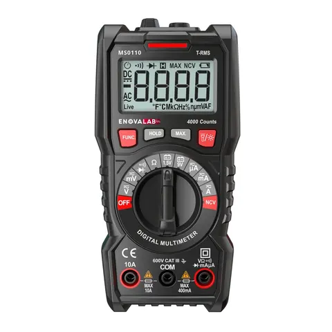 VA LABS MS0110: TrueRMS Digital-Multimeter, 4.000 Counts – Bild 2