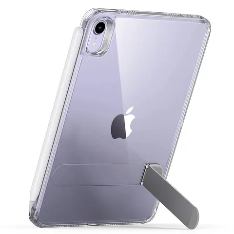 iPad mini 7/mini 6 Boost Kickstand Case - Clear - Clear – image 2