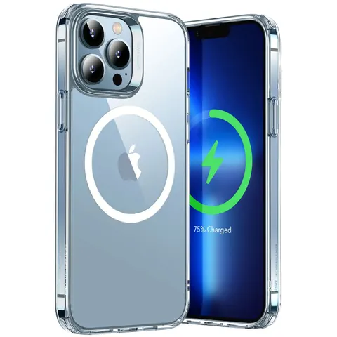 iPhone 13 Pro Classic Hybrid Case (HaloLock) - Clear - Clear – image 2