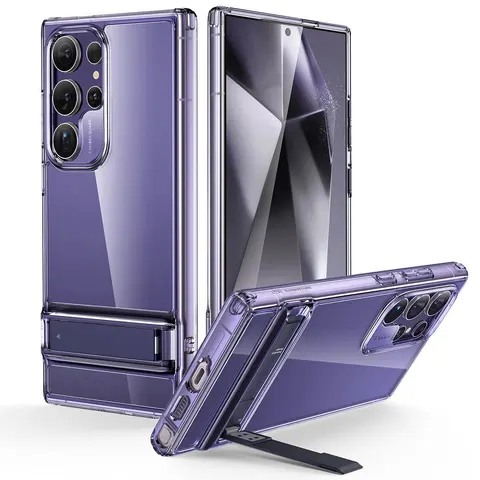 Galaxy S24 Ultra Boost Kickstand Case - Clear - Clear – image 3