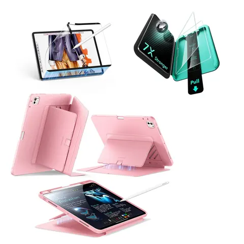 iPad Pro 13ʺ (2025) Flip Transformation Bundle - Pink - Pink – image 2