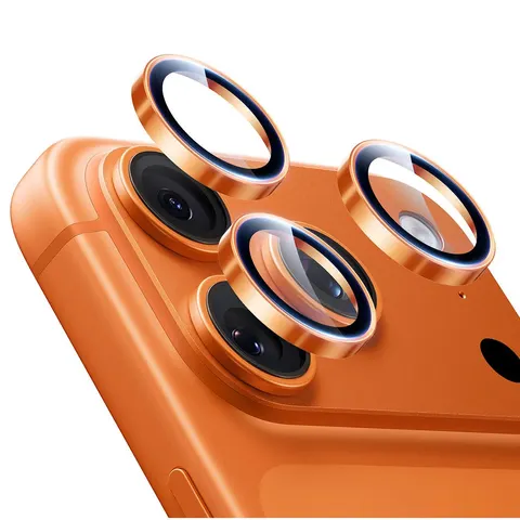 iPhone 17 Pro Max/17 Pro Armorite®️ Camera Lens Protector - Orange - Orange – image 2