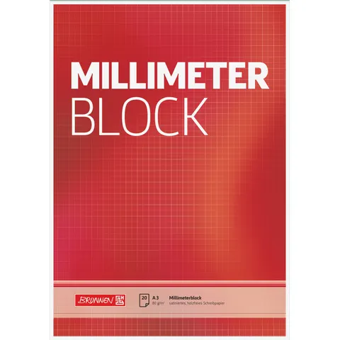 BRUNNEN Millimeterblock DIN A3 Millimeter – Bild 2