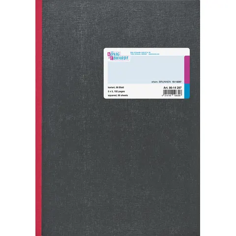 König & Ebhardt Geschäftsbuch – grau – Bild 2