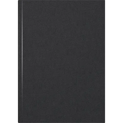 König & Ebhardt Notizbuch kariert – schwarz – Bild 2