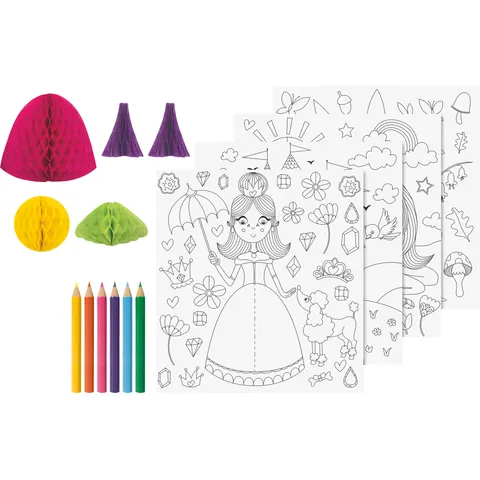 HEYDA 3D Prinzessin Malset – Bild 2