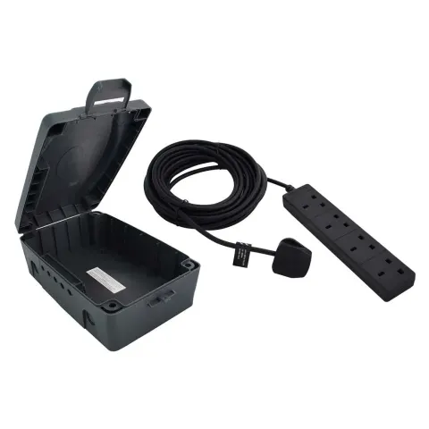 Masterplug - Weatherproof Box with 10m 240V 4-Way Bar – image 2