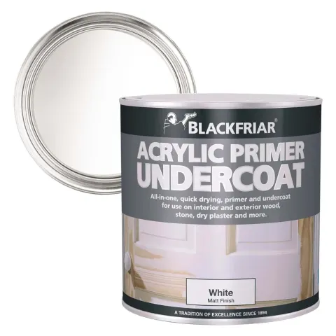 Blackfriar Quick Drying Acrylic Primer Undercoat – White – BF0380001E1 – image 2