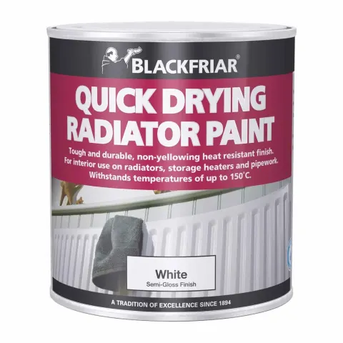 Blackfriar Quick Dry Radiator Paint White 500ml – image 2