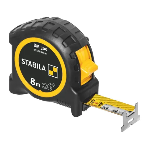 Stabila BM 300 Robust Pocket Tape 8m/26ft (Width 27mm) – image 2