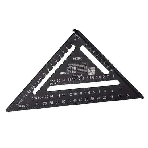 Hultafors Metric Rafter Square 18cm – image 2