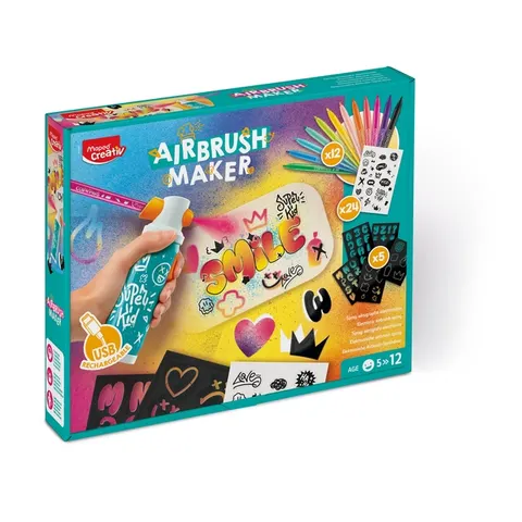 Airbrush maker maped creativ set 27 delen – afbeelding 3