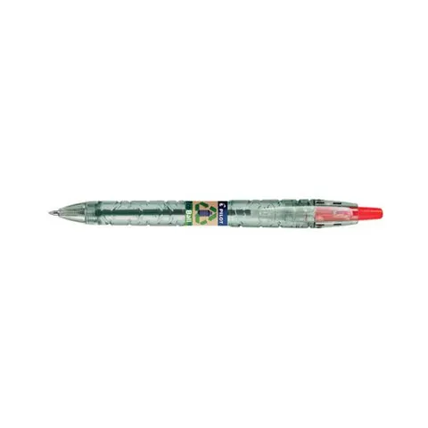 Balpen PILOT Begreen B2P EcoBall medium rood – afbeelding 3