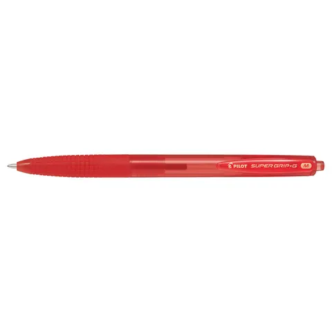 Balpen PILOT Super Grip G medium rood – afbeelding 2