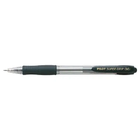 Balpen PILOT Super Grip medium zwart – afbeelding 3