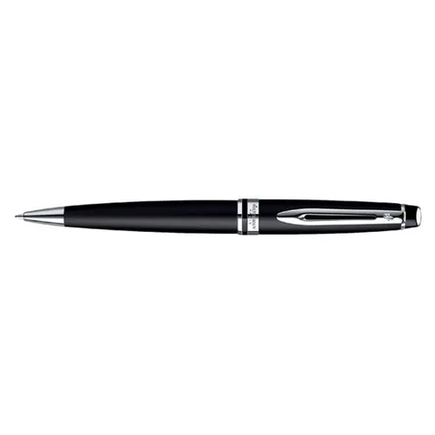 Balpen Waterman Expert black lacquer CT medium – afbeelding 3