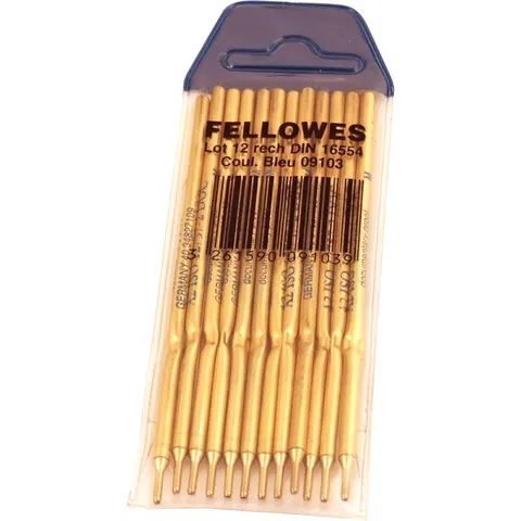 Fellowes penvullingen navulling 12pk blauw – afbeelding 3