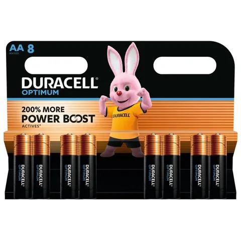 Batterij Duracell Optimum 8x AA – afbeelding 3