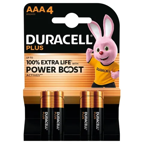Duracell Plus Batterijen MN2400 AAA – 4 st – afbeelding 5