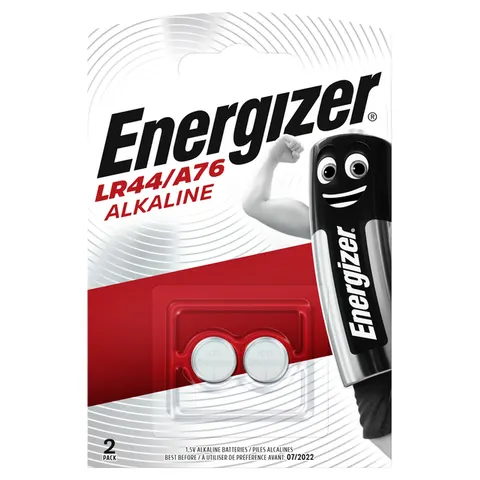 Batterij Energizer knoopcel 2x LR44 alkaline – afbeelding 3