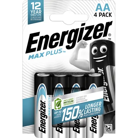 Batterij Energizer Max Plus 4xAA alkaline – afbeelding 3