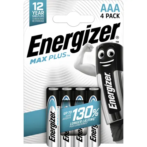 Energizer Max Plus – AAA – 4 stuks – afbeelding 3