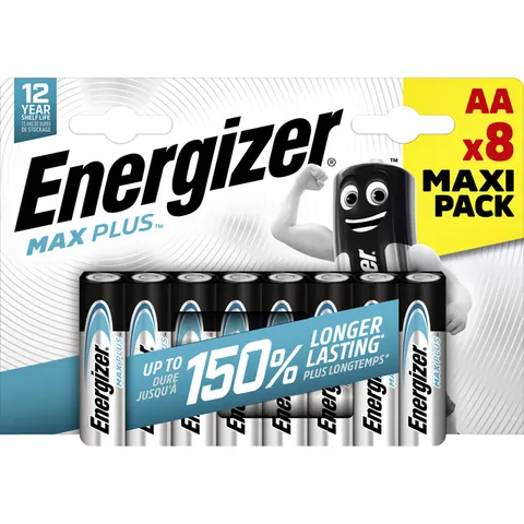 Batterij Energizer Max Plus 8xAA alkaline – afbeelding 2