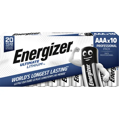 Batterij Energizer Ultimate Lithium 10xAAA – afbeelding 2