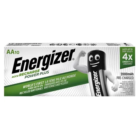 Batterij oplaadbaar energizer 10x aa – afbeelding 3