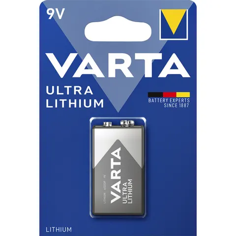 Batterij VARTA Ultra lithium 9Volt – afbeelding 3