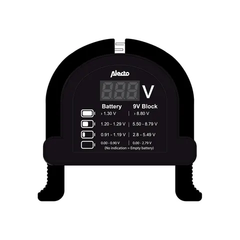 Batterijtester Alecto BTT2 – afbeelding 3