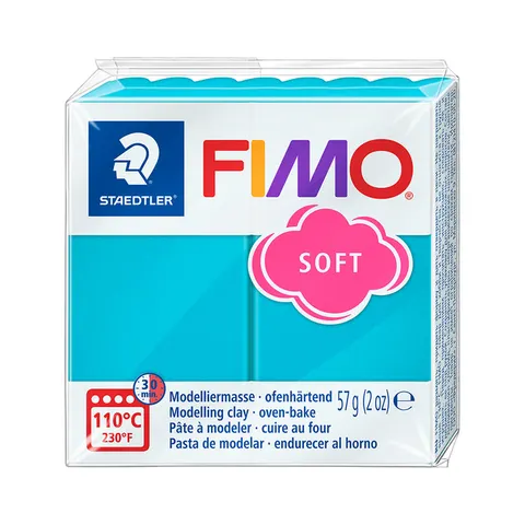 FIMO soft boetseerklei 57 g pepermunt – afbeelding 3