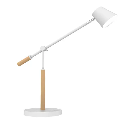 Bureaulamp Unilux Vicky led hout wit – afbeelding 2