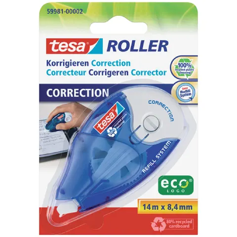 Correctieroller tesa eco 8.4 mm navulbaar – afbeelding 3