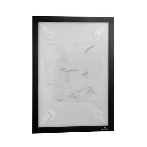 Duraframe Durable 484301 A4 zwart – afbeelding 3