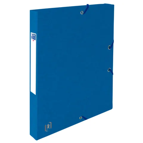 Elastobox Oxford Top File+ A4 25mm blauw – afbeelding 2