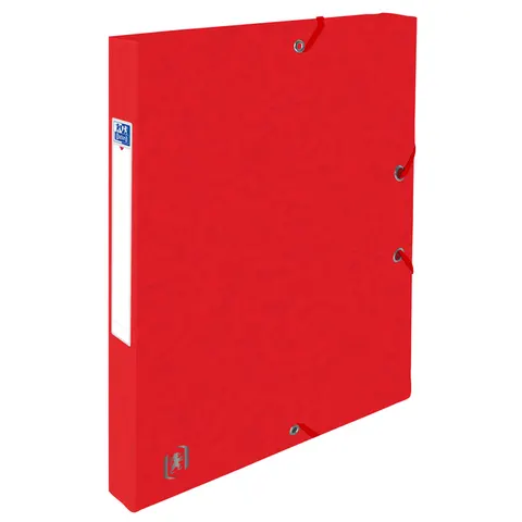 Elastobox Oxford Top File+ A4 25mm rood – afbeelding 2